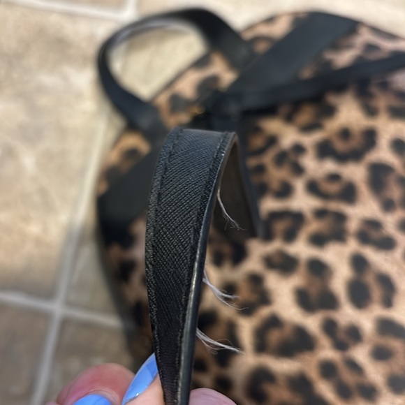 Michael Kors Leopard Print Backpaxk - Picture 3 of 4